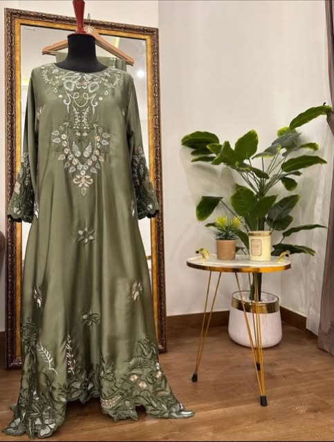 Formals – embroidered long frock